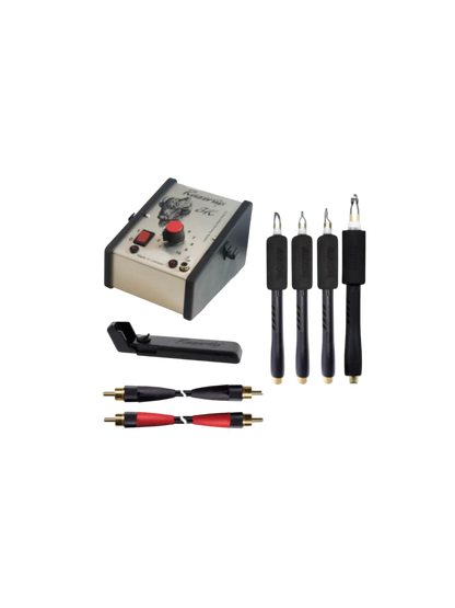 New Razertip SK Single Burner Pyrography Starter Kit 4 Pens KIT02-SK