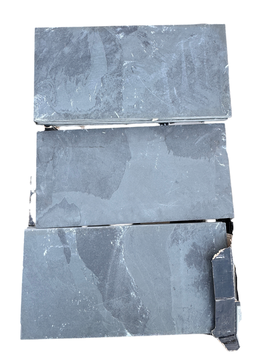 New Montauk Black Slate Tile 12X24
