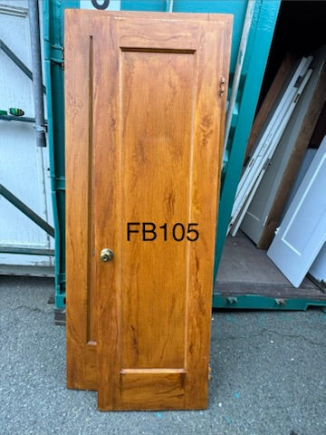 Vintage Single Panel Interior Faux Painted Doors