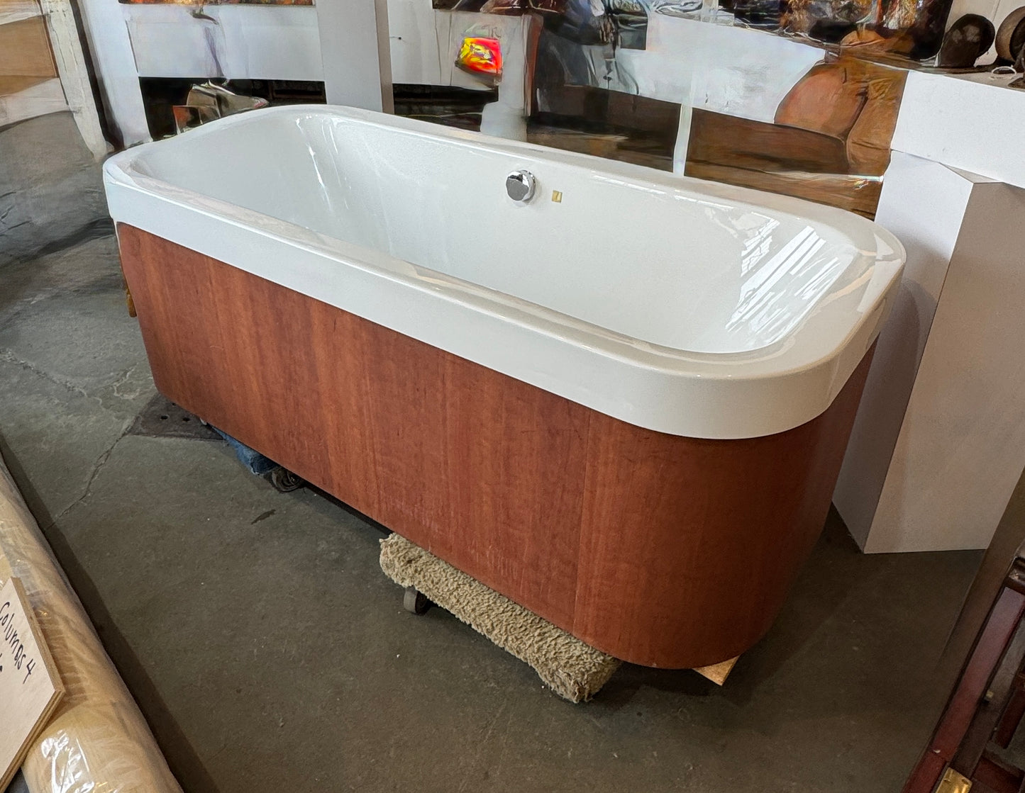 Duravit Freestanding Acrylic Bathtub