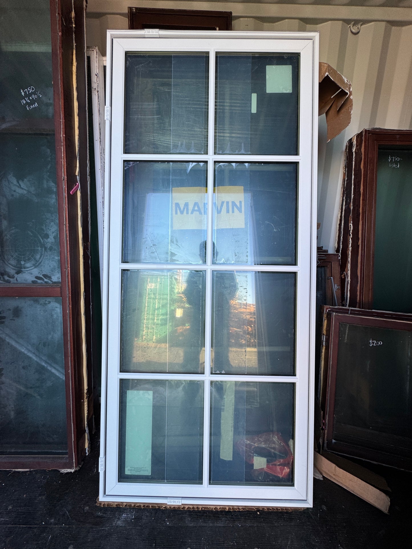 (3) New Marvin Divided Lite Casement Windows