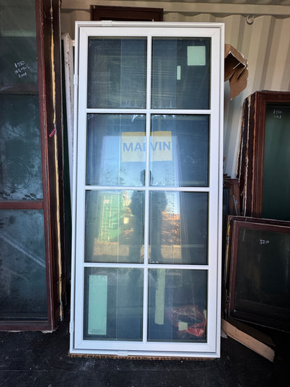 (3) New Marvin Divided Lite Casement Windows