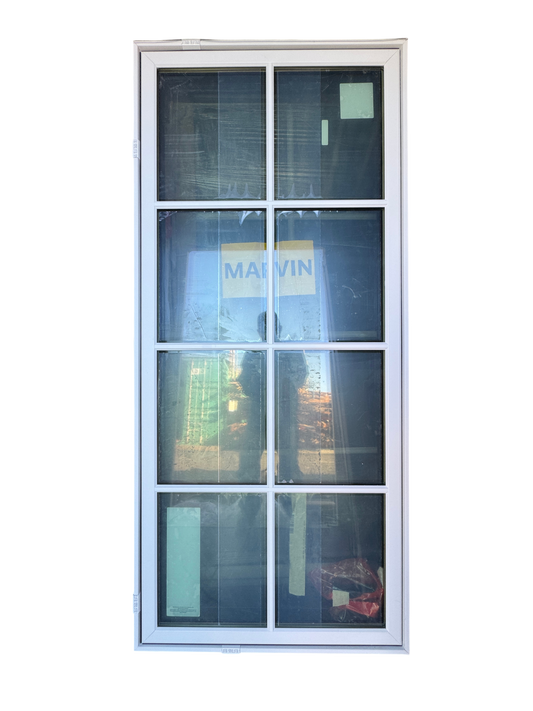 (3) New Marvin Divided Lite Casement Windows