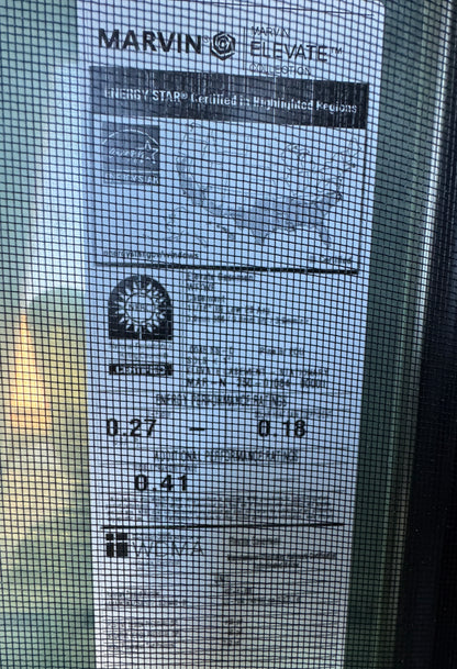 (3) New Marvin Divided Lite Casement Windows