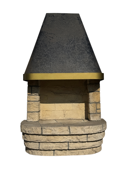 MCM Dyna Flame Fireplace Prop