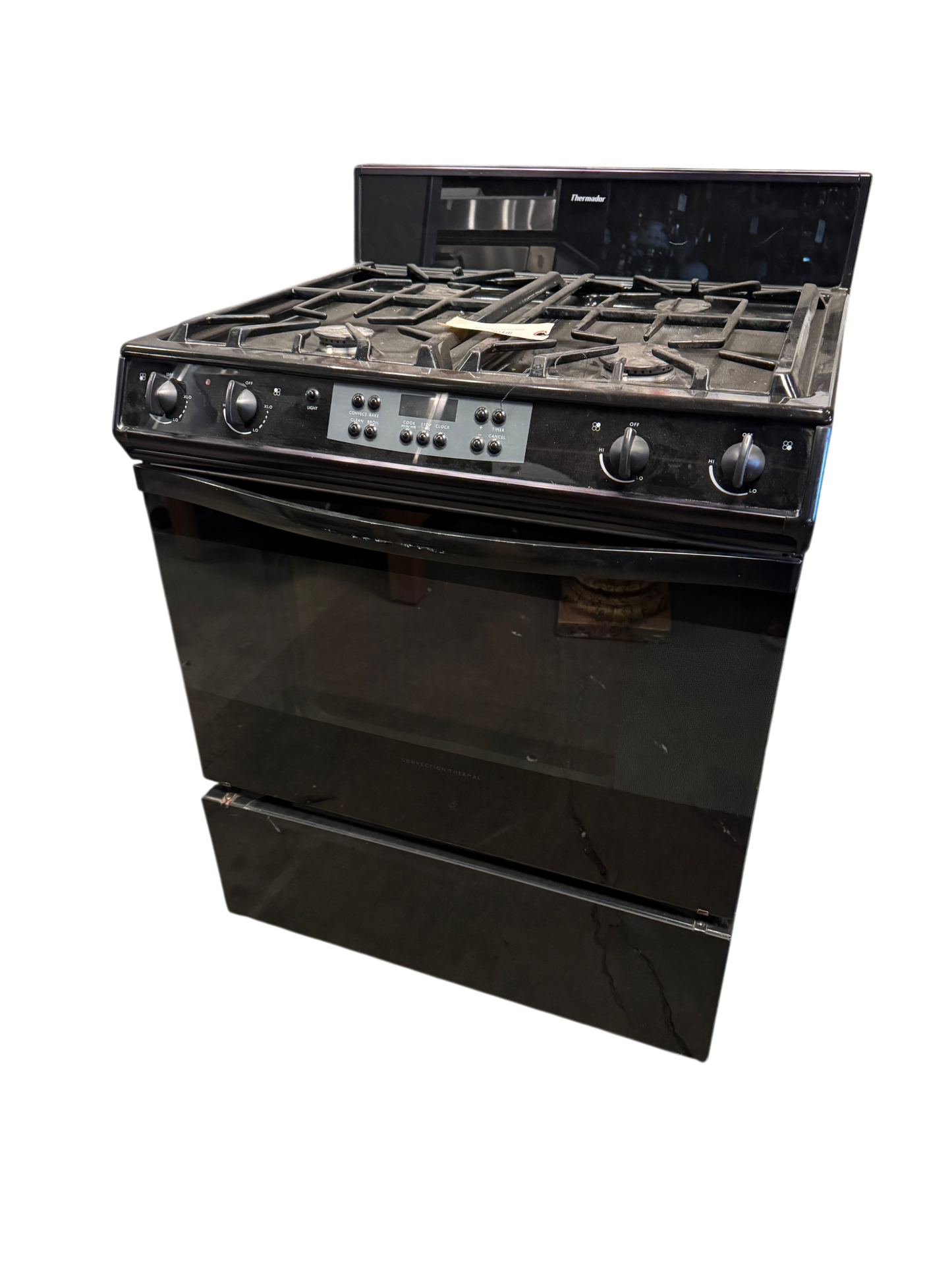 30" Thermador Dual-Fuel Gas Convection Range