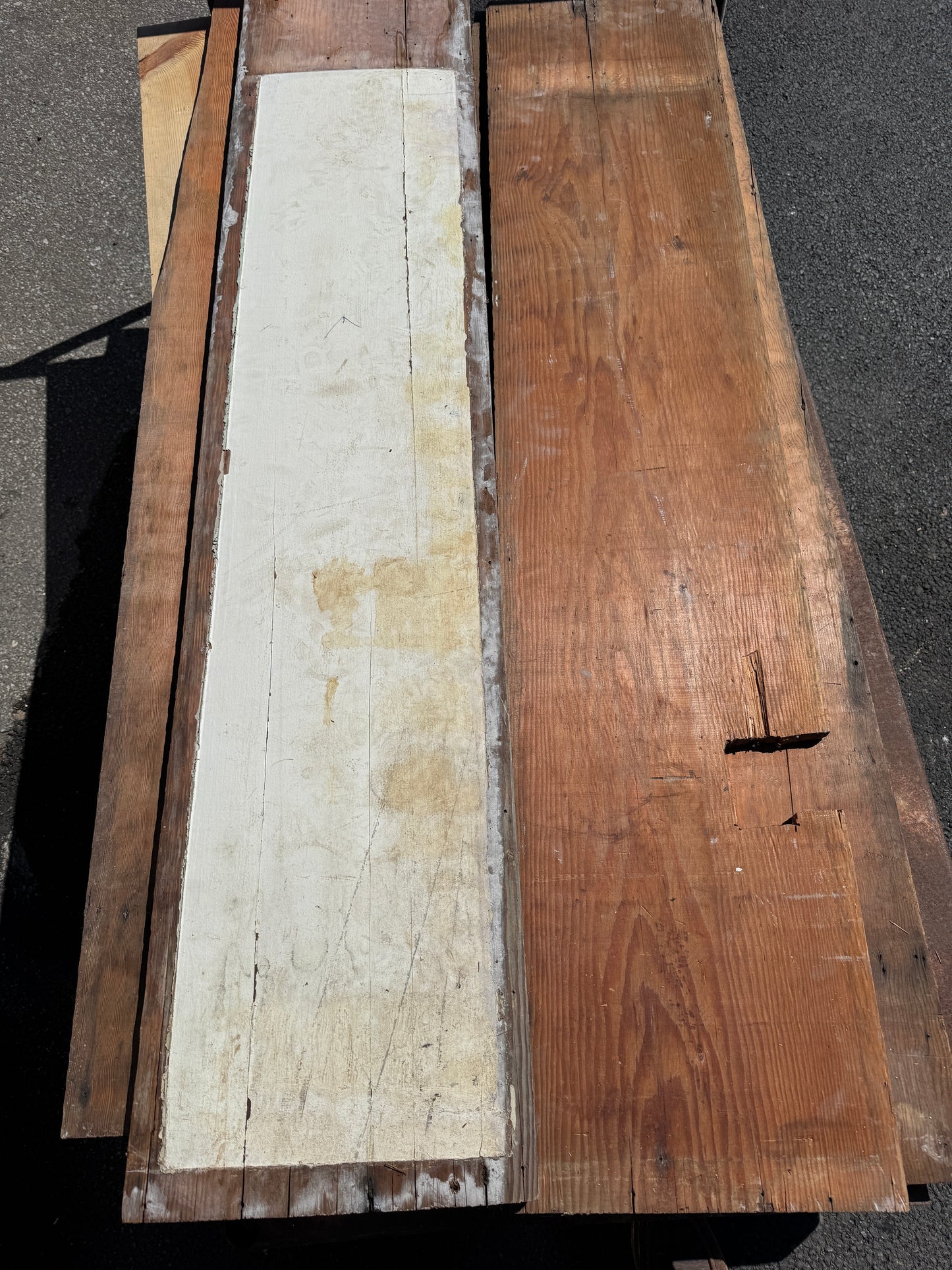 1X14 Old Growth Redwood Boards