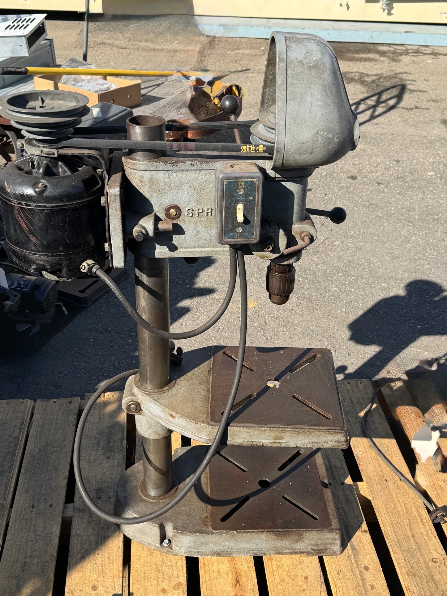 Vintage Sprunger Drill Press