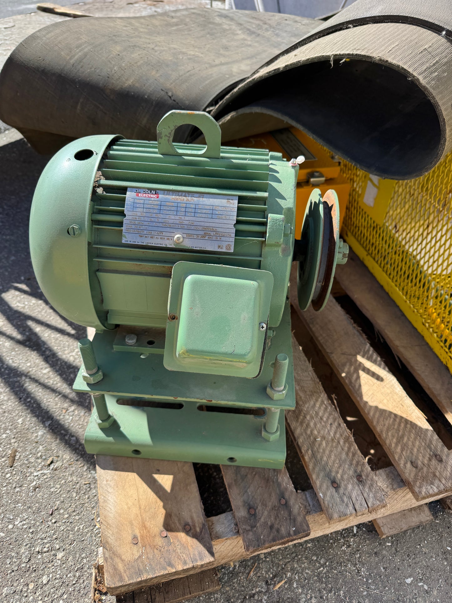 Lincoln Electric 5HP Motor Ultimate E1 Hostile Duty