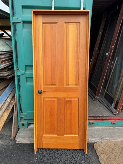 Matching Interior Douglas Fir Raised 4-Panel Doors