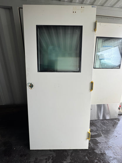 Reclaimed Fiberglass Lab Doors