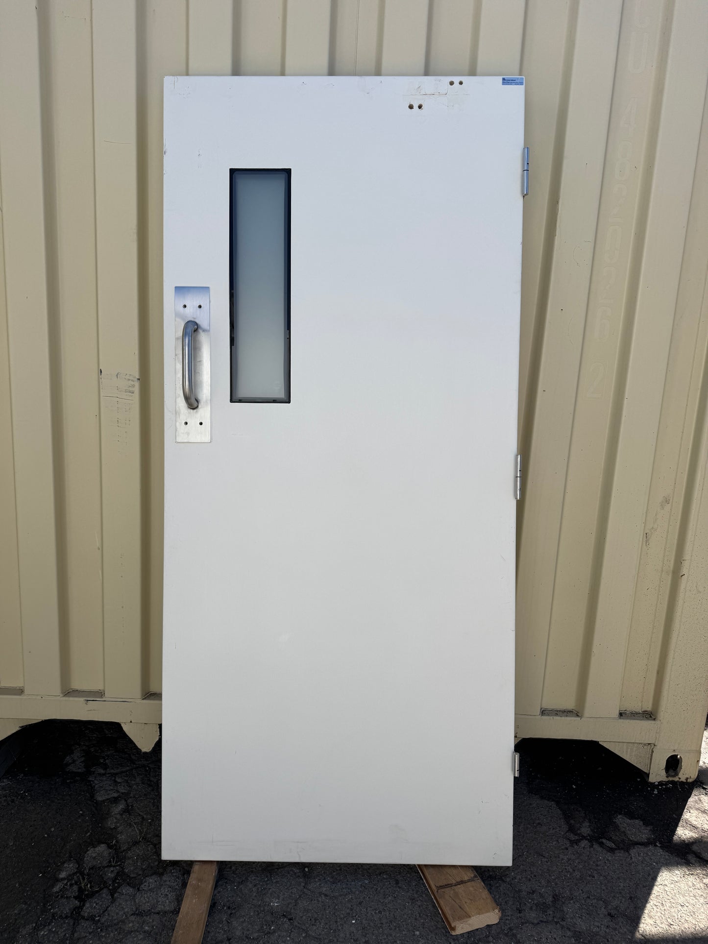 Reclaimed Fiberglass Lab Doors