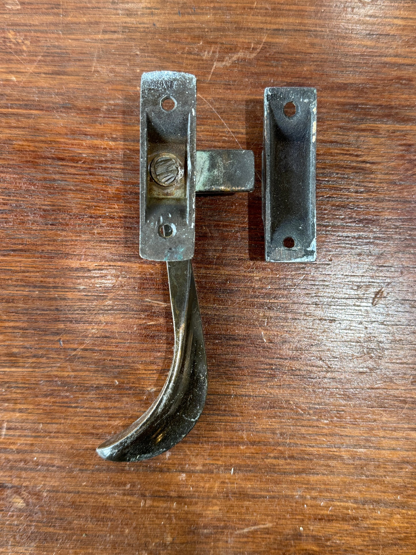 Vintage Brass Casement Window Latches + Catches
