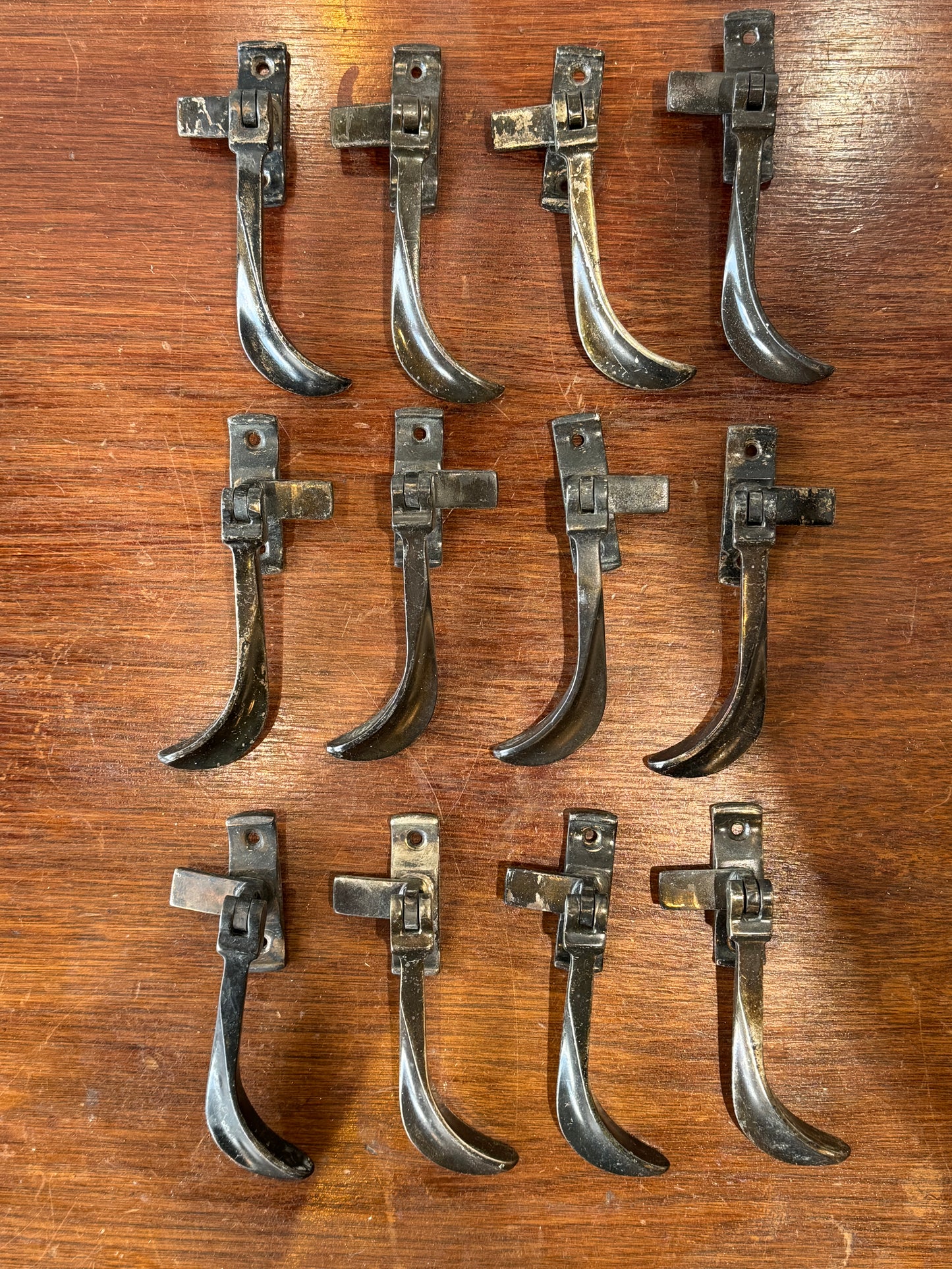 Vintage Brass Casement Window Latches + Catches
