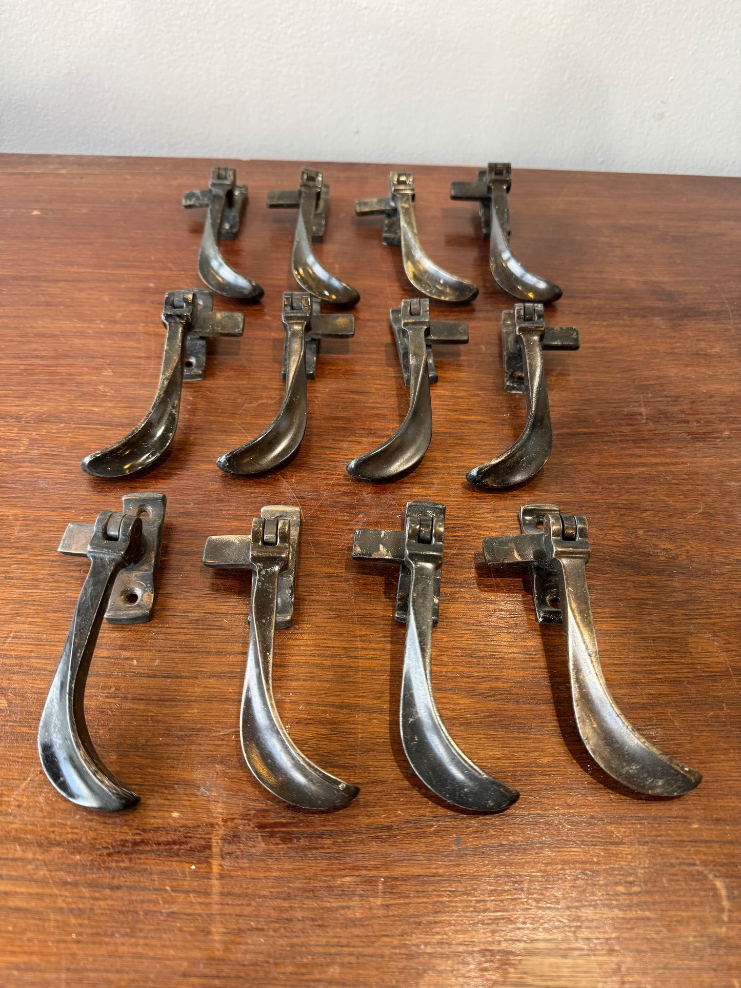 Vintage Brass Casement Window Latches + Catches