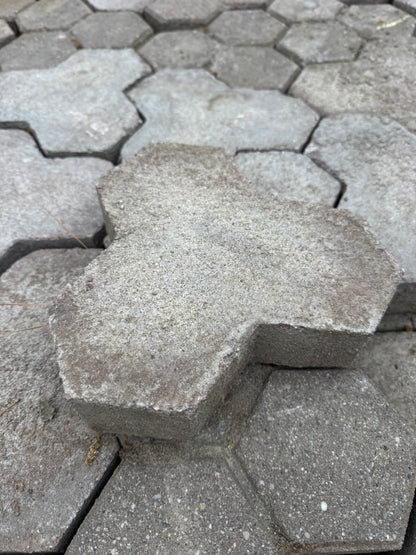 Trihex Concrete Interlocking Pavers
