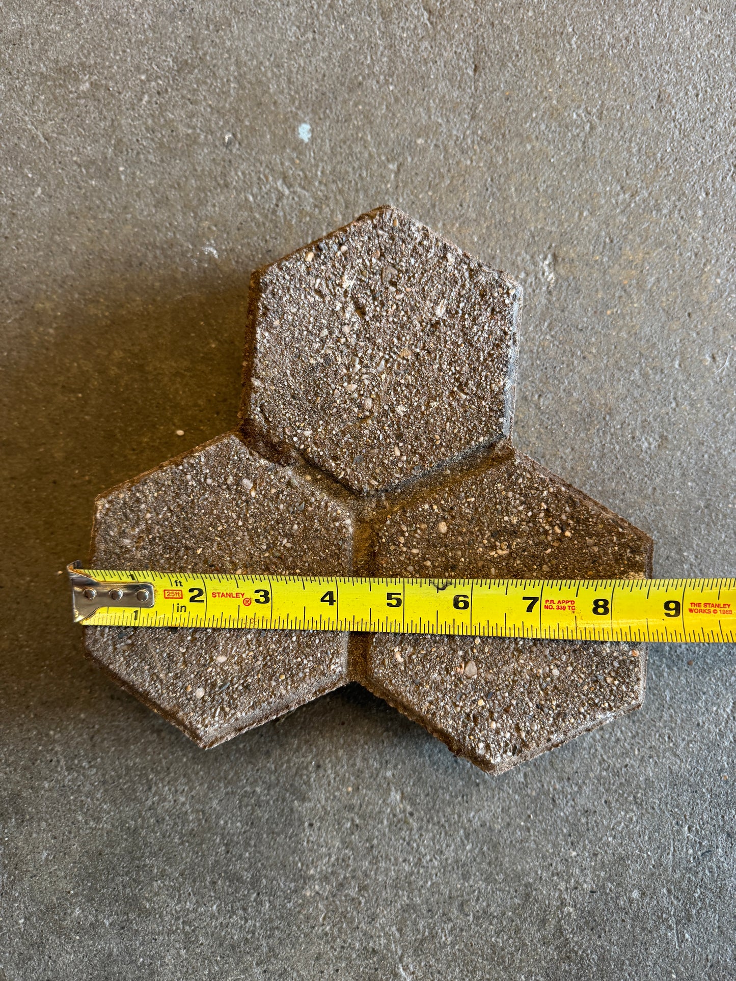 Trihex Concrete Interlocking Pavers