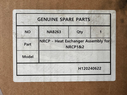 New Noritz NAB263 Condensing Heat Exchanger Assembly NRCP