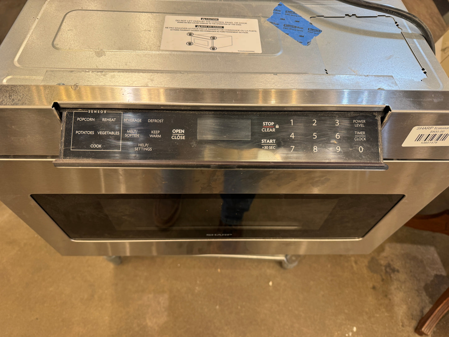 Sharp Built-in Microwave Oven Drawer