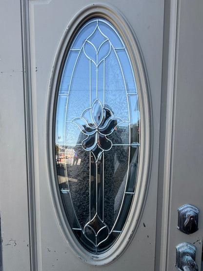 Exterior Entry Door Set With Sidelites