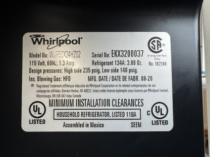 Whirlpool Mini Fridge 24" Undercounter Refrigerator