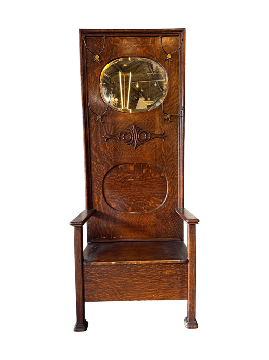 Antique Victorian Hall Tree