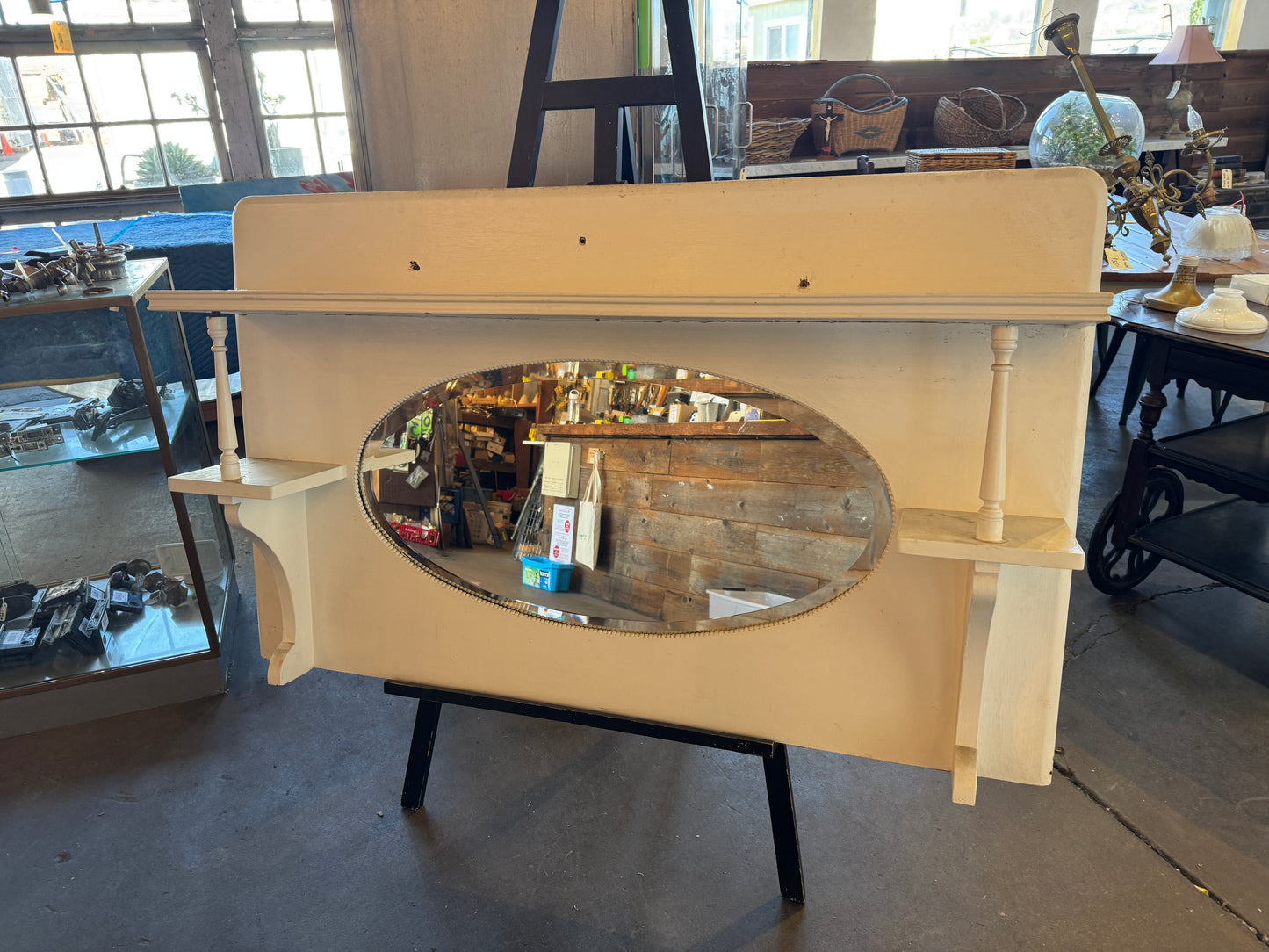Vintage Victorian Overmantle
