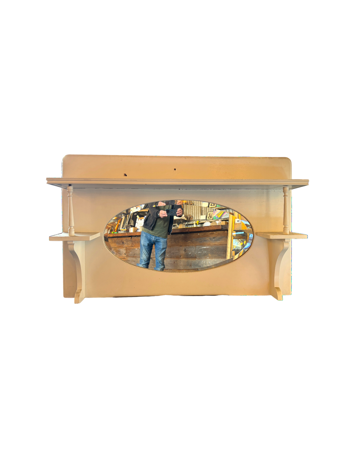 Vintage Victorian Overmantle