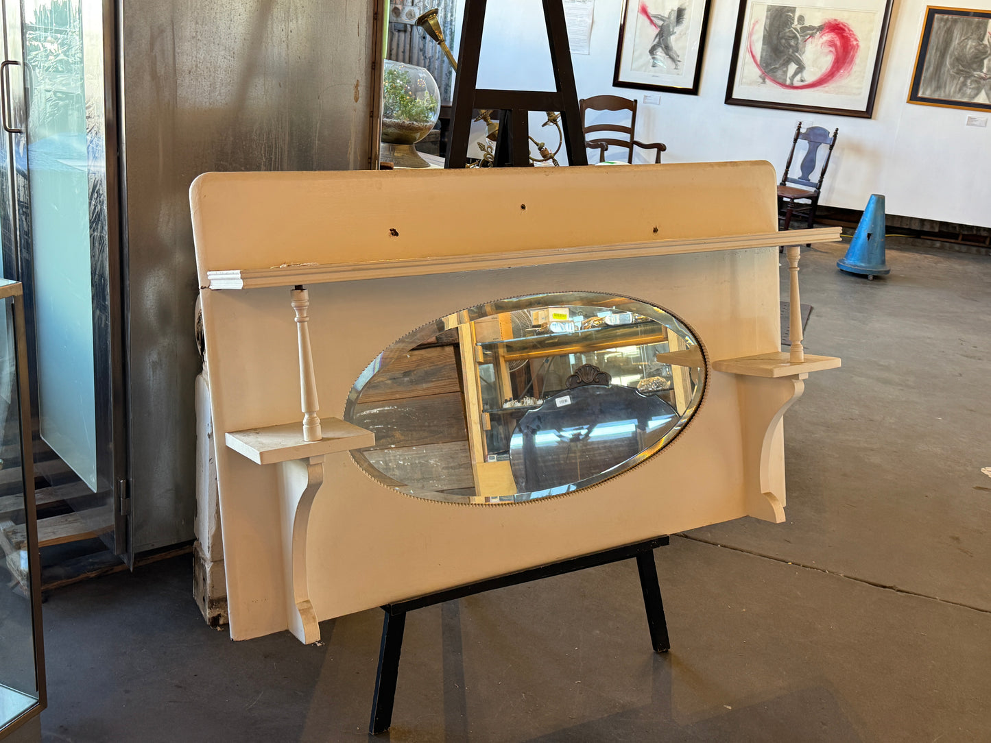 Vintage Victorian Overmantle