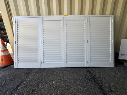 Large Vinyl Plantation Shutters