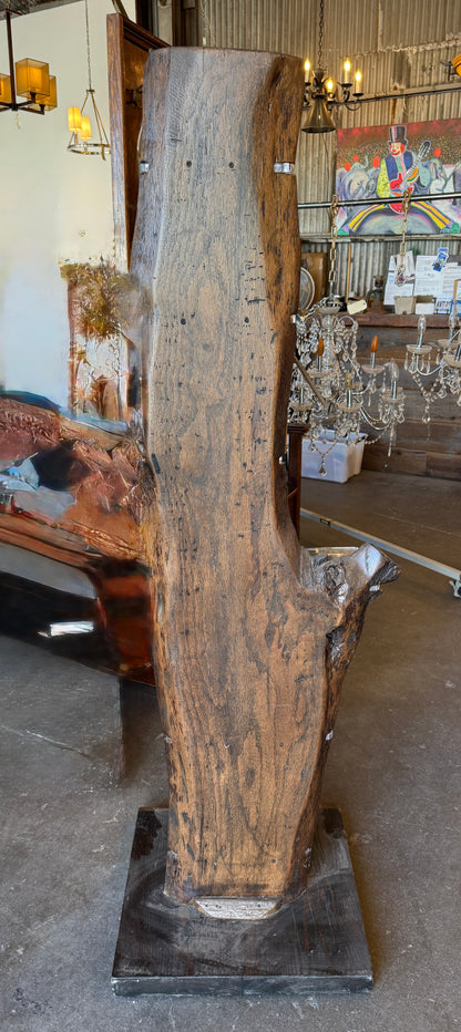 Live Edge Retail Display Shelf