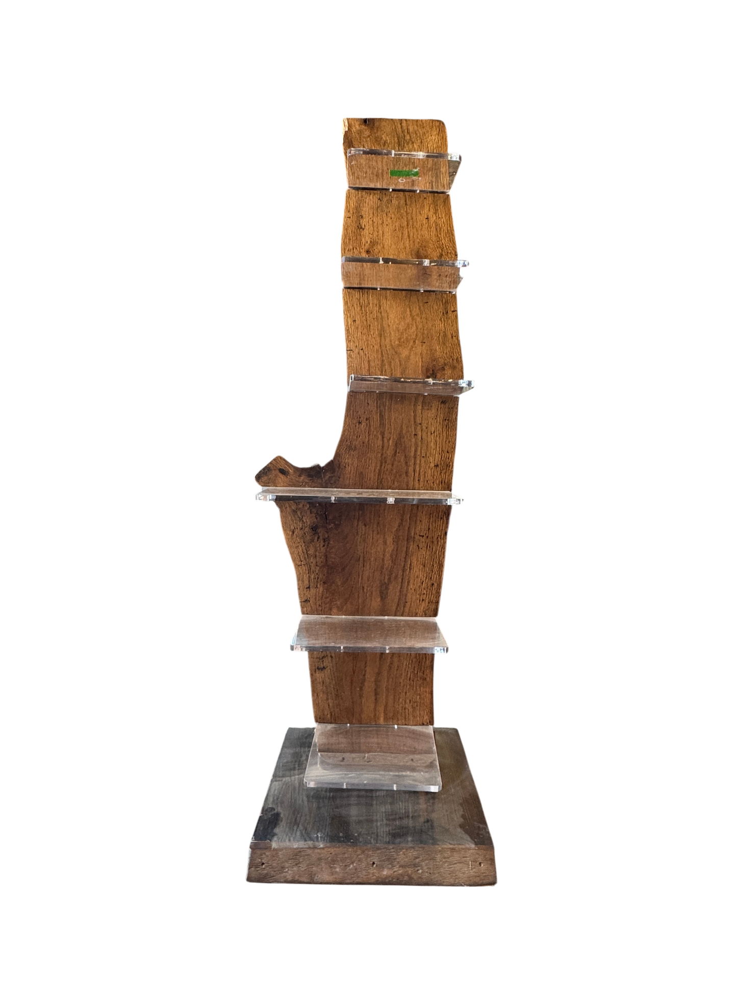Live Edge Retail Display Shelf
