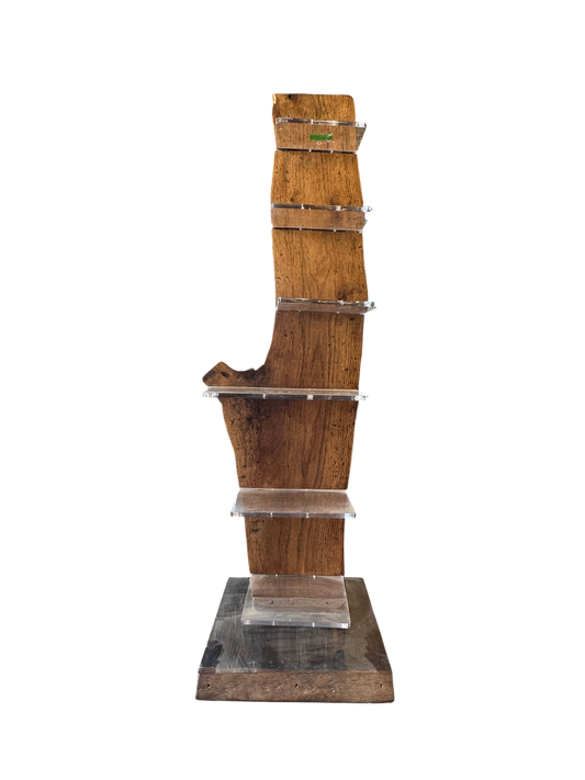 Live Edge Retail Display Shelf