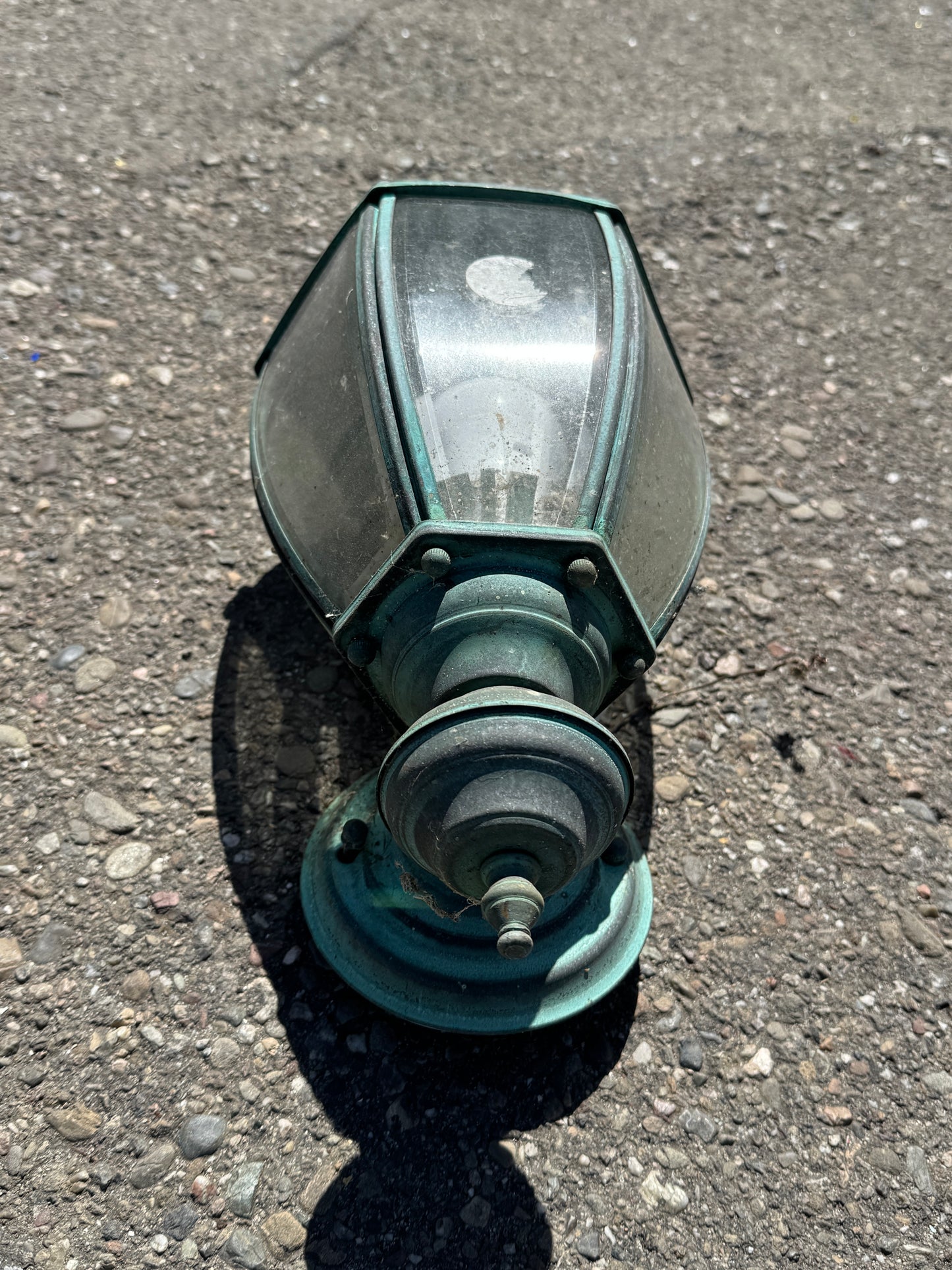 Reclaimed Vintage Exterior Brass Sconces