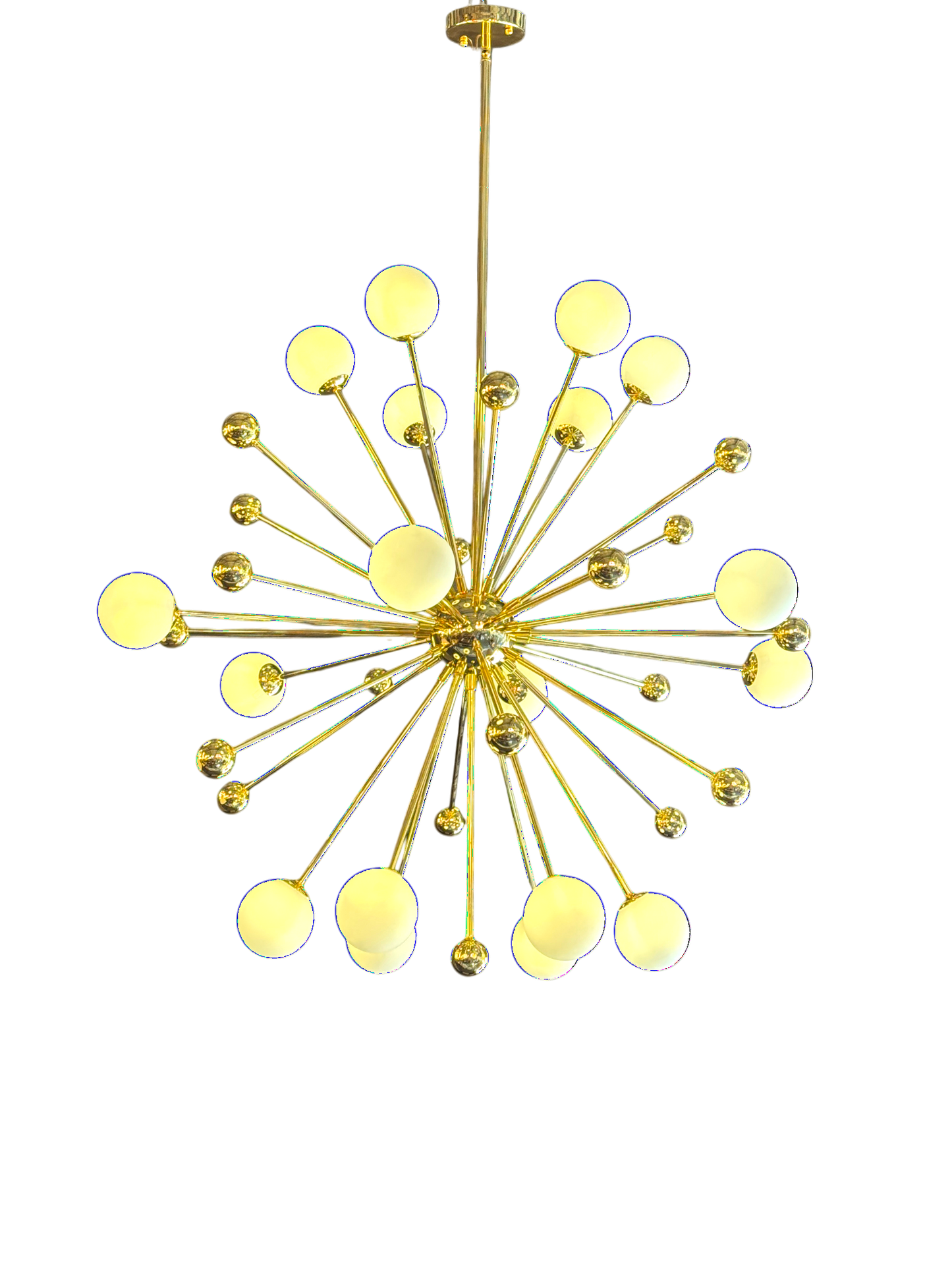 Sputnik-Style Dandelion LED Chandelier