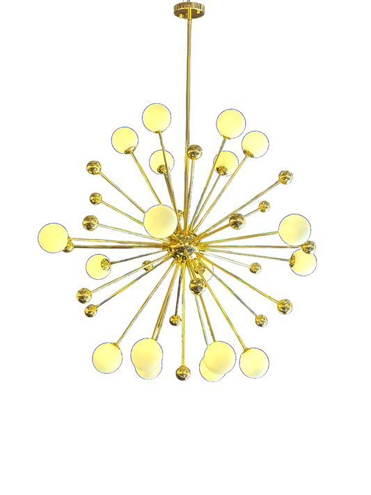 Sputnik-Style Dandelion LED Chandelier