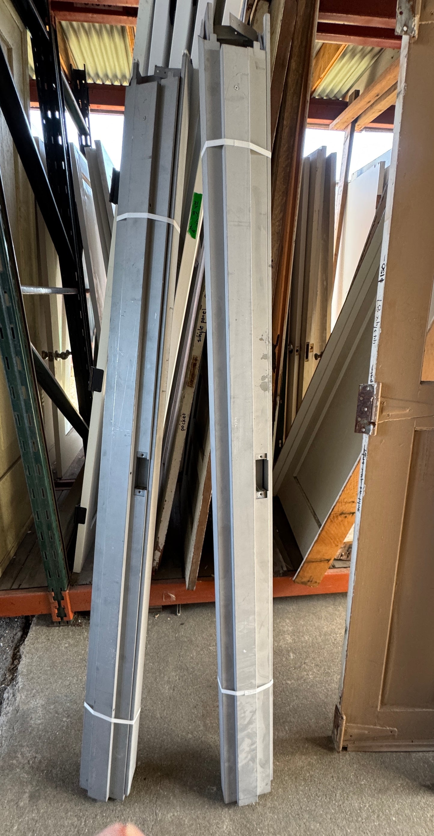 New Steel Fire Rated Doors With Jambs & Hardware
