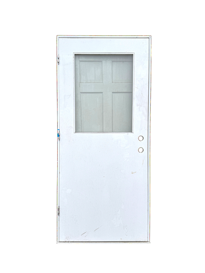 New Exterior Half Lite Door With Jamb