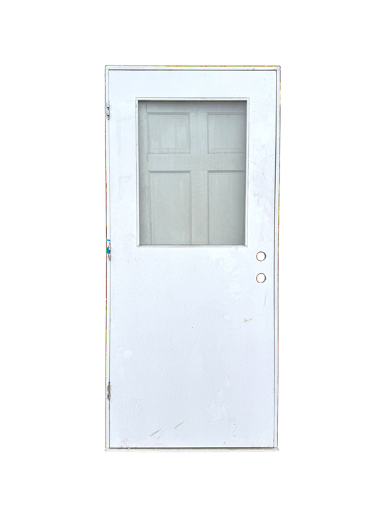 New Exterior Half Lite Door With Jamb
