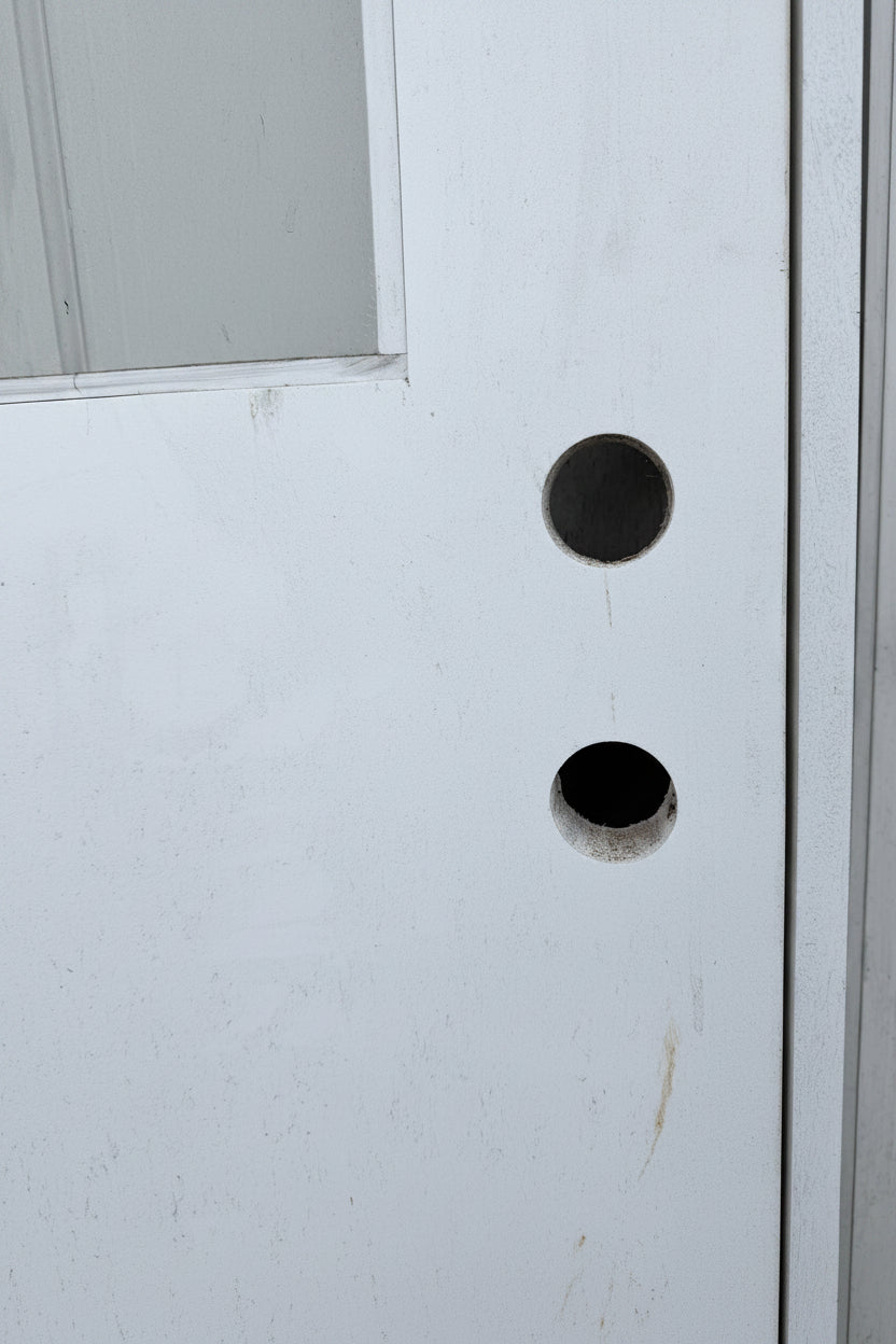 New Exterior Half Lite Door With Jamb