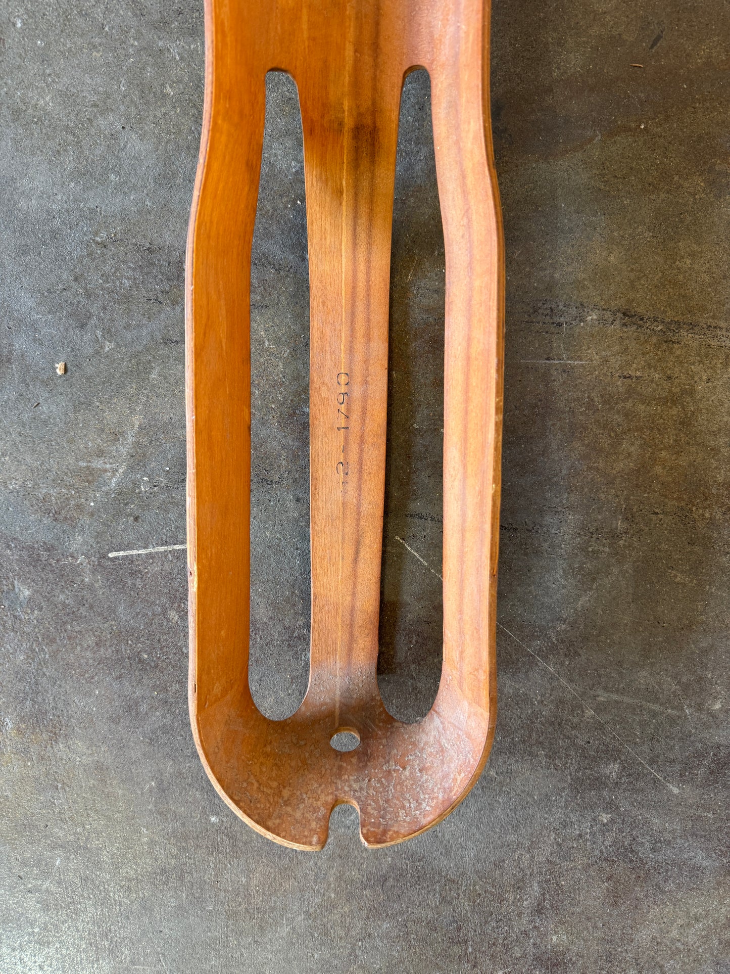 Vintage Eames Molded Plywood Leg Splint
