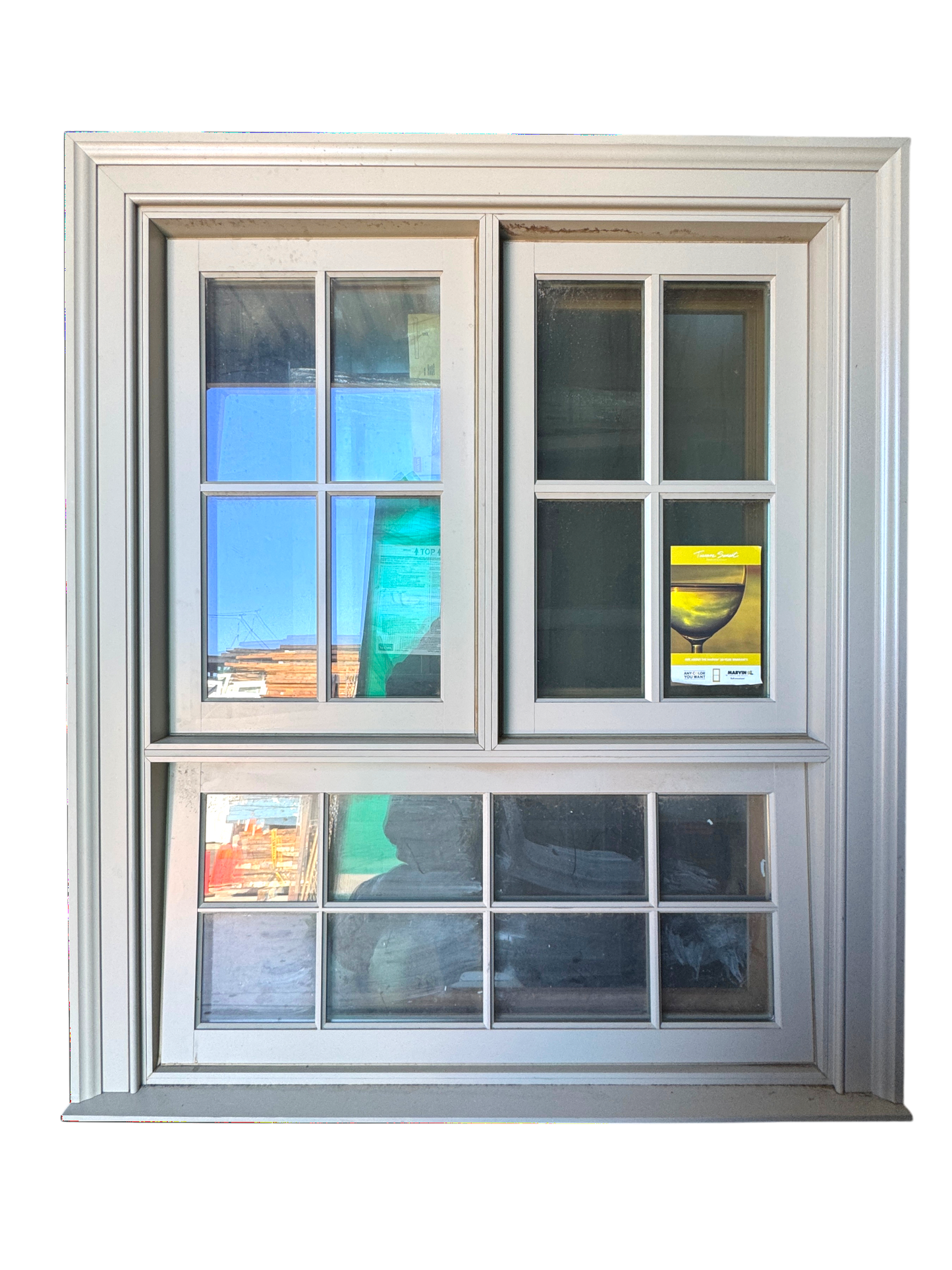 New Marvin Double Divided Lite Casement Window (Kat)