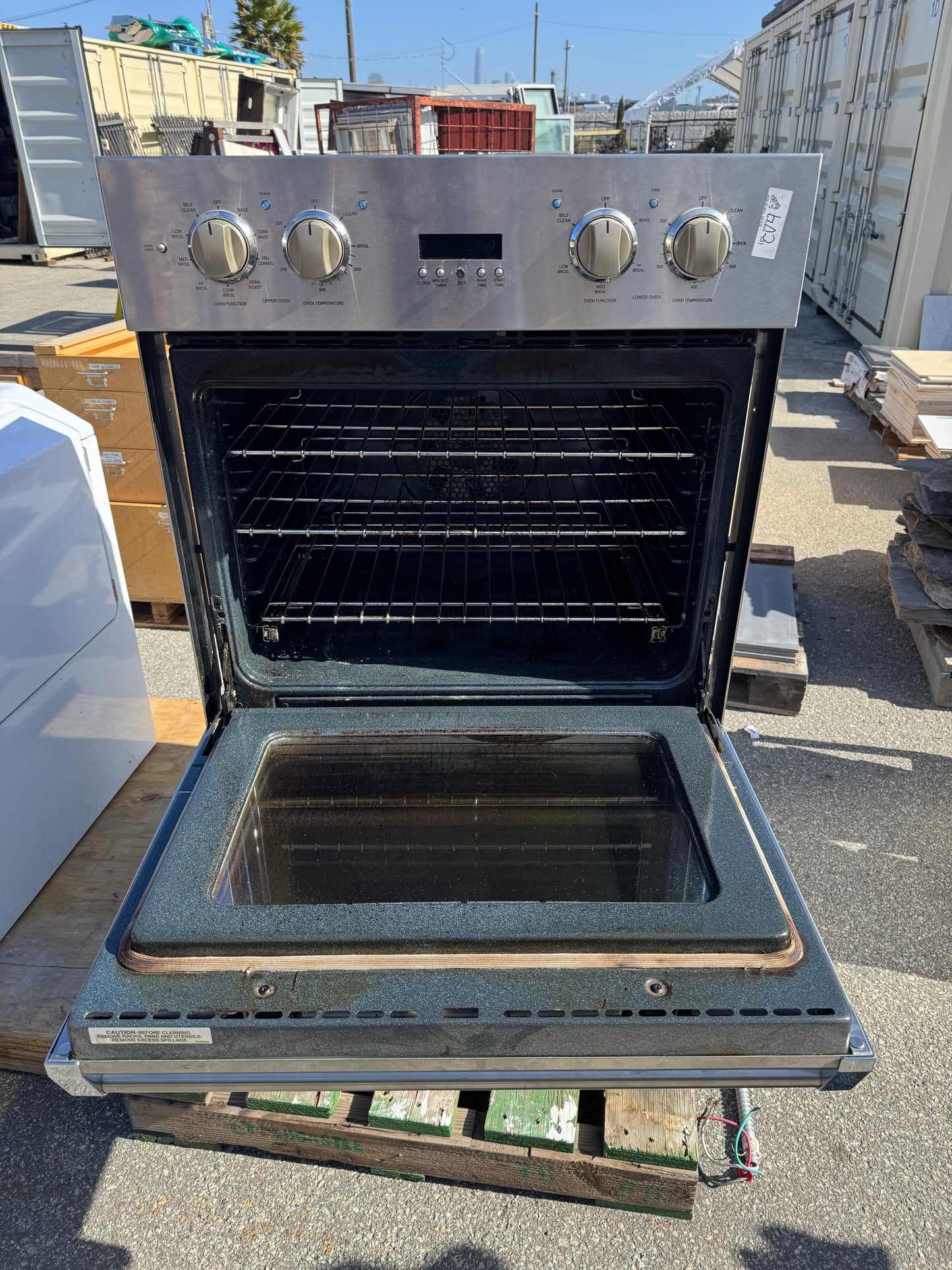 Viking Professional Double Electric Oven Stainless Steel
