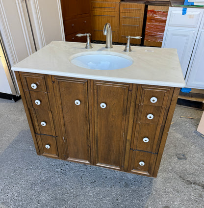 Complete Wood Bathroom Vanity