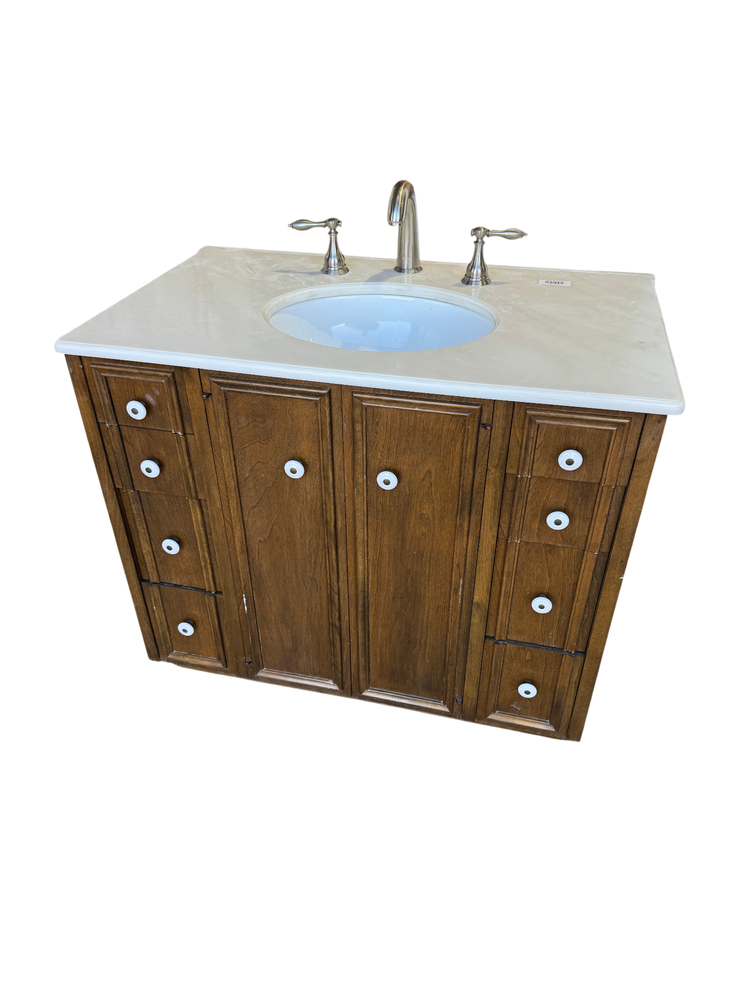 Complete Wood Bathroom Vanity