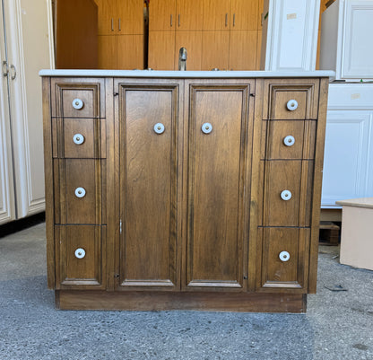 Complete Wood Bathroom Vanity