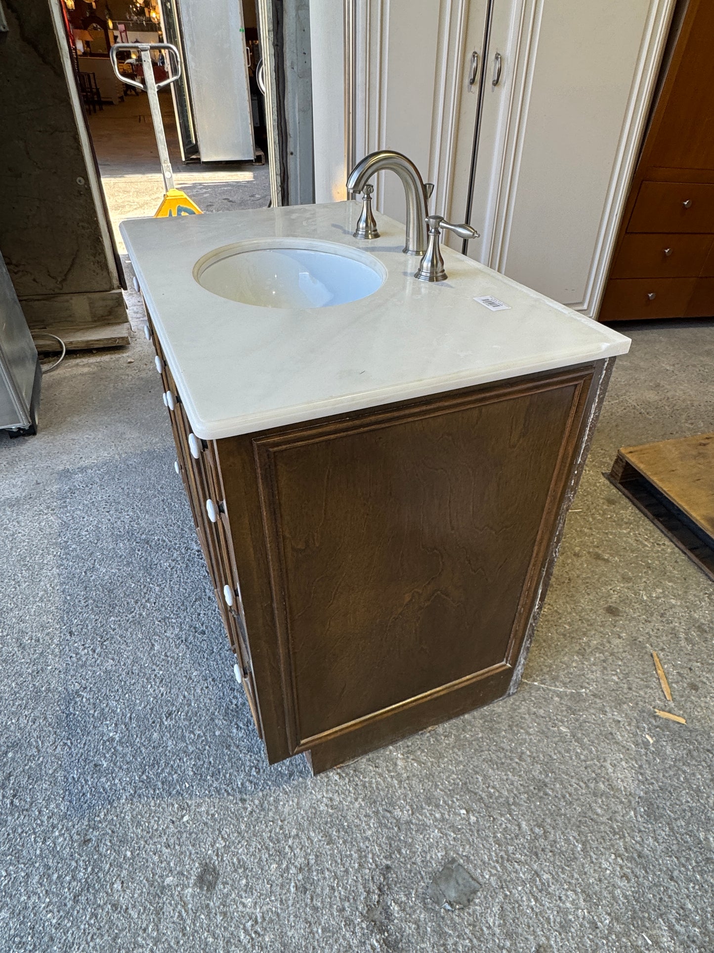 Complete Wood Bathroom Vanity
