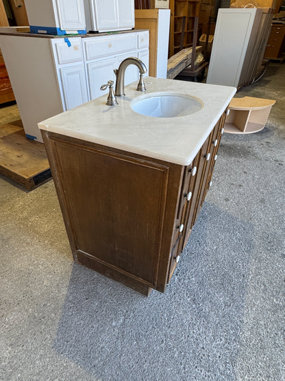 Complete Wood Bathroom Vanity