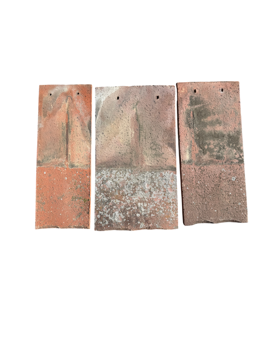Reclaimed Handmade Terracotta Clay Flat Roof Tiles Shingles