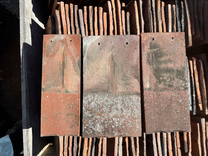 Reclaimed Handmade Terracotta Clay Flat Roof Tiles Shingles